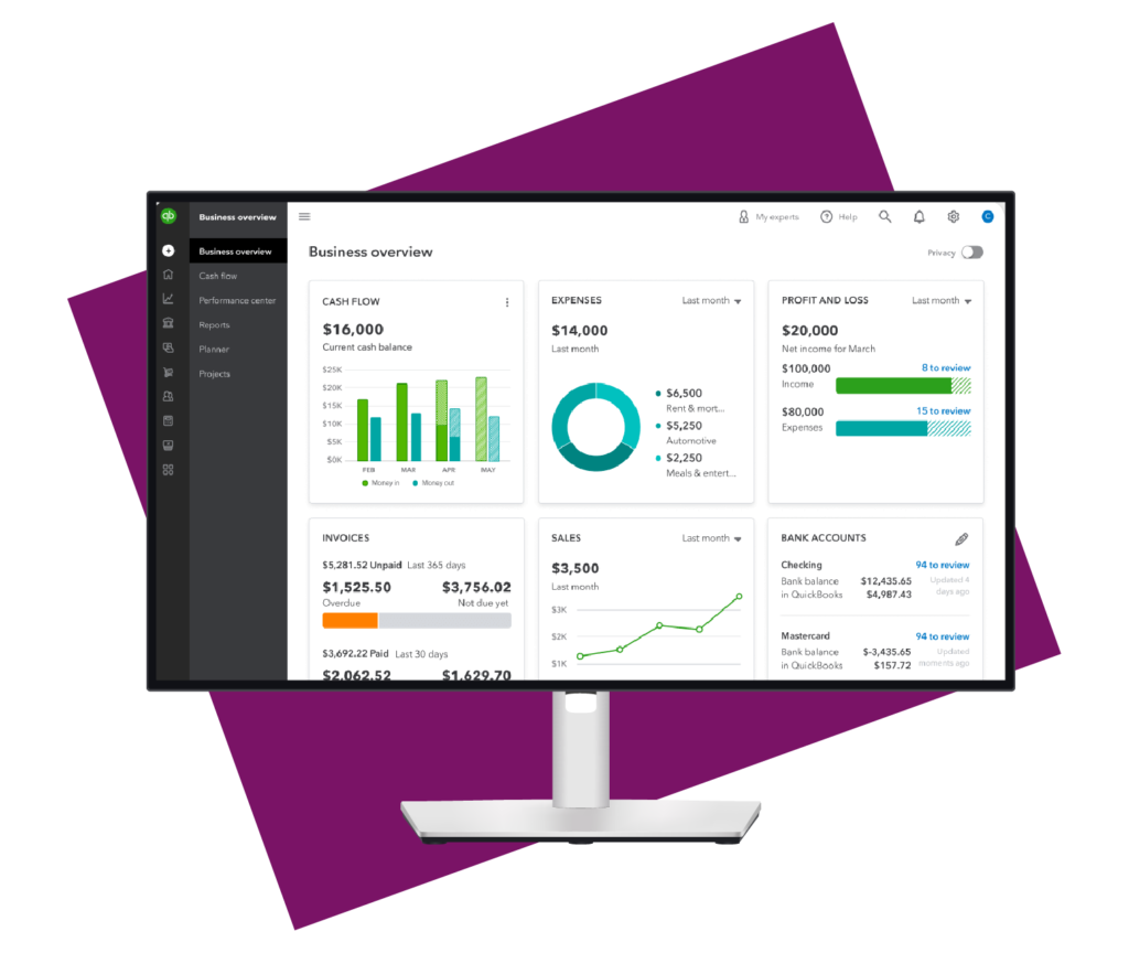 EagleHawk Consulting Computer Quickbooks® Screenshot