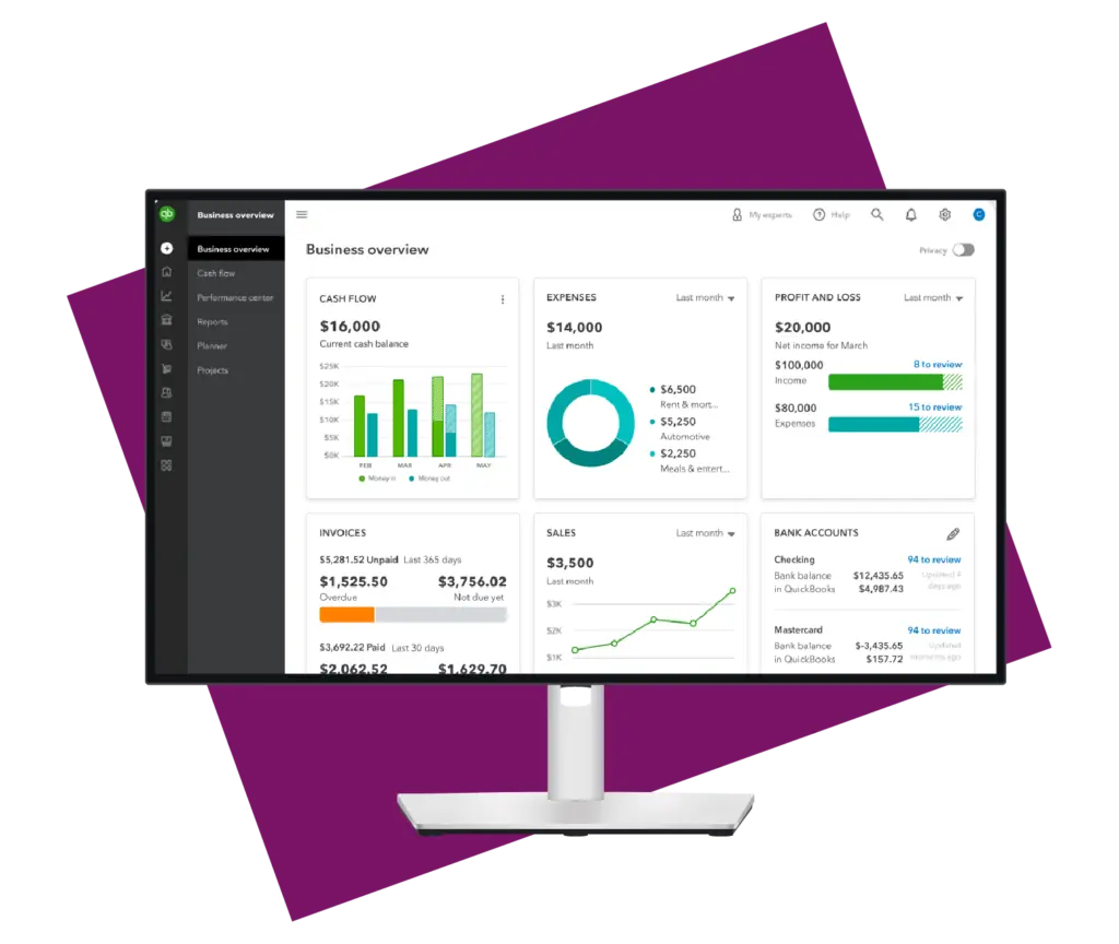 EagleHawk Consulting Computer Quickbooks® Screenshot